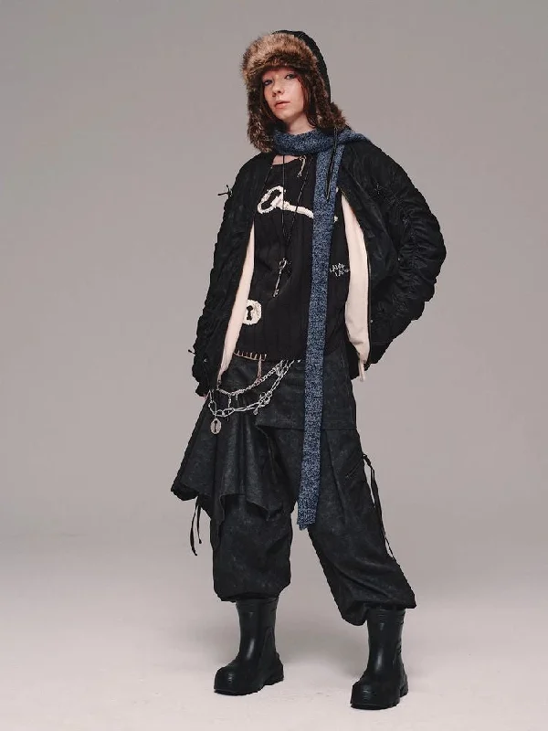 Wide leg casual pants【s0000011463】 Dynamic Women's Moto
