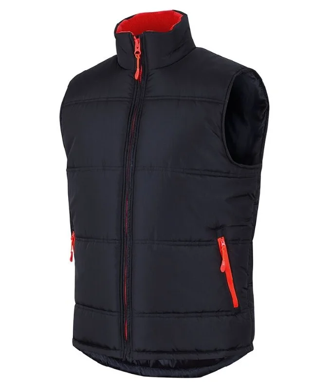 Contrast Puffer Vest Dynamic Women's High - energy