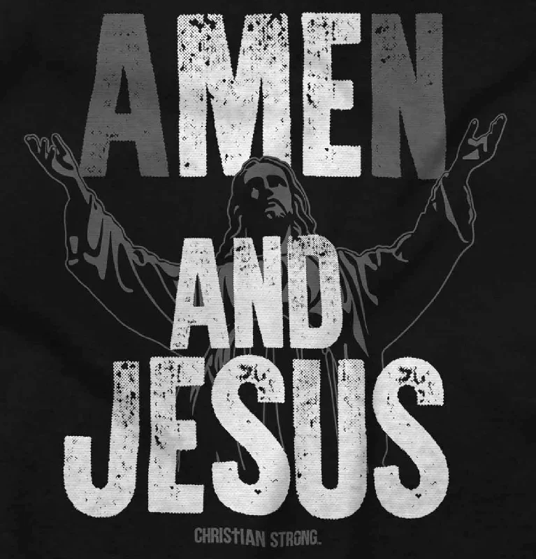 Me and Jesus Crop Top Tank Dapper Women's Bow - adorned