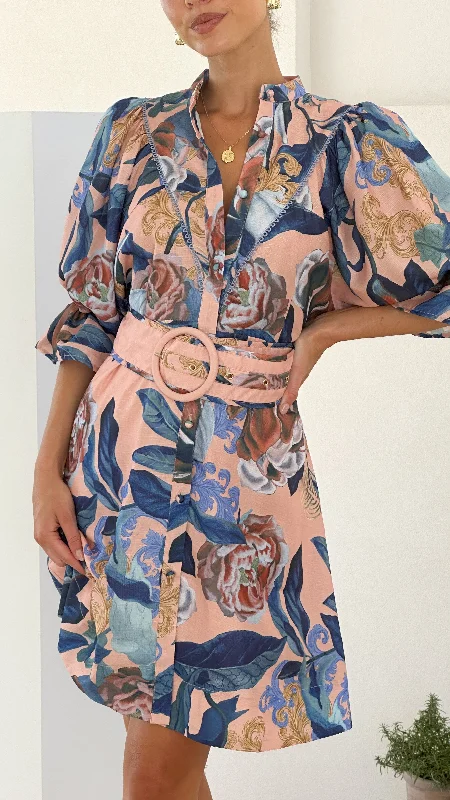 Hannah Mini Dress - Rosa Streetwear Style for 
