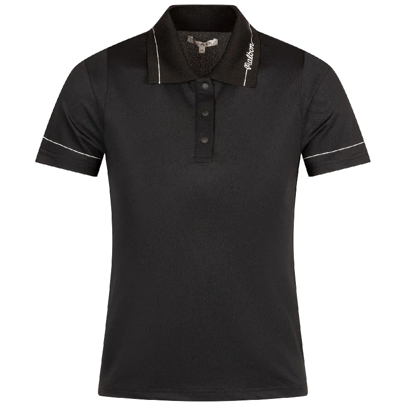 Womens Paloma Polo Black/Snow White - 2025 Rugged Women's Outdoor 