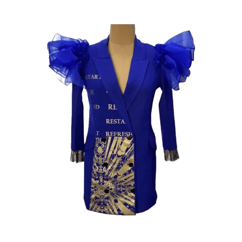 Electric Blue Reset Restart Blazer Dress Rugged Women's Outdoor 