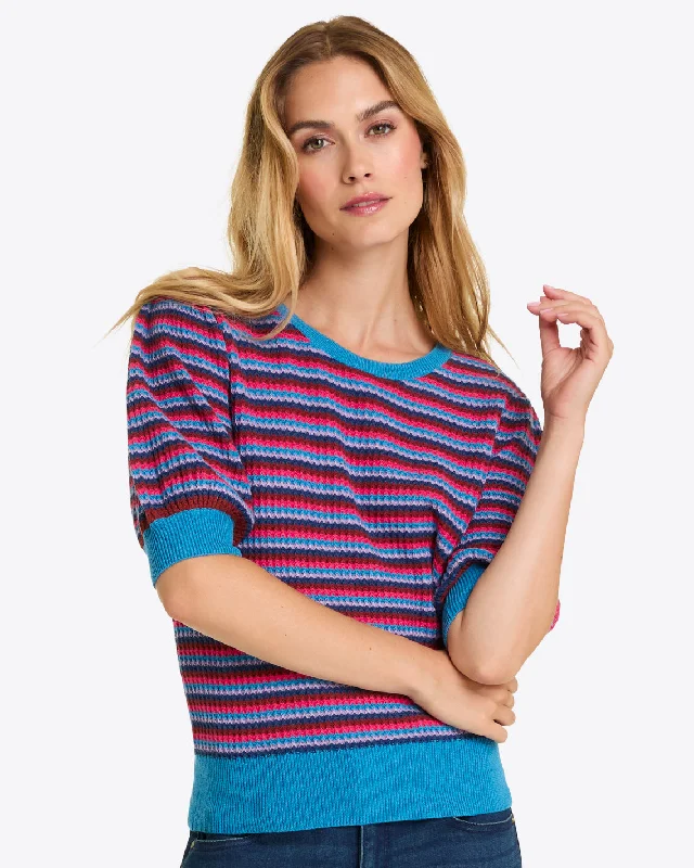 Annabelle Short-Sleeve Sweater Elegant Women's 