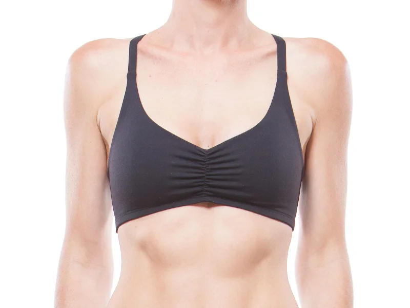 Black | Active Y Sports Bralette Dapper Women's 1920S