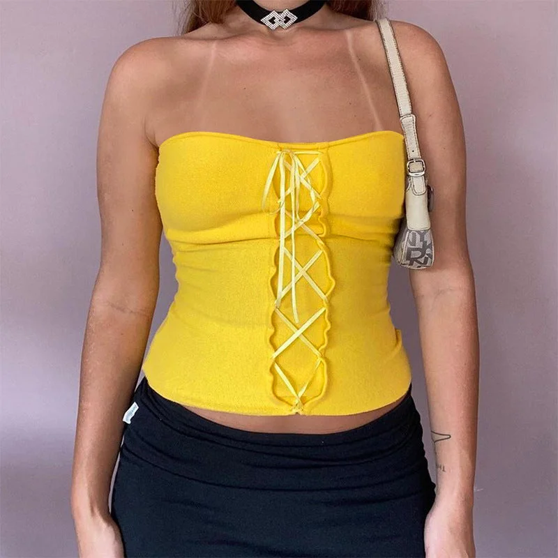 Sexy Sleeveless Solid Color Sheath Strapless Navel Bustier Top Wholesale Womens Tops Practical Women's Quick - dry Sexy Sleeveless Solid Color Sheath Strapless Navel Bustier Top Wholesale Womens Tops Practical Women's Quick - dry