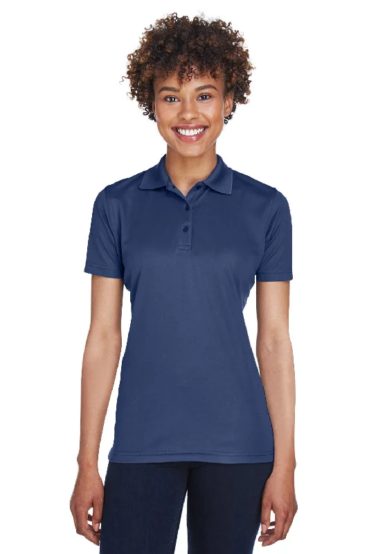 UltraClub Womens Cool & Dry Moisture Wicking Short Sleeve Polo Shirt - Navy Blue Elegant Women's Formal UltraClub Womens Cool & Dry Moisture Wicking Short Sleeve Polo Shirt - Navy Blue Elegant Women's Formal