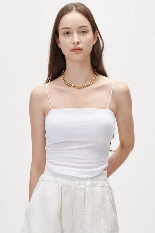 Ashy Curved Hem Cami Top Adventure
