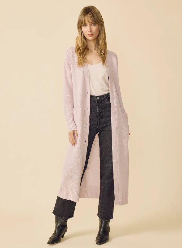 Morgan Cashmere Duster - Orchid Refined Women's Classic 