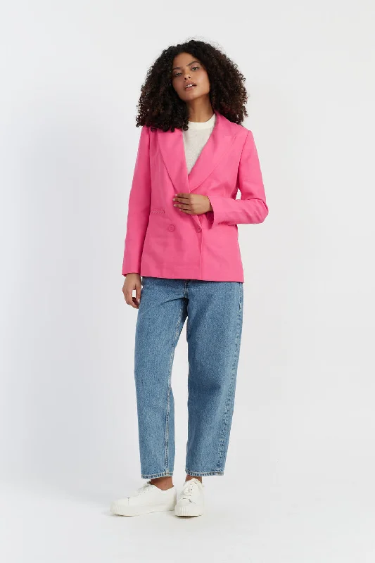 Rose Tencel-Linen Blazer Confident Women's Power