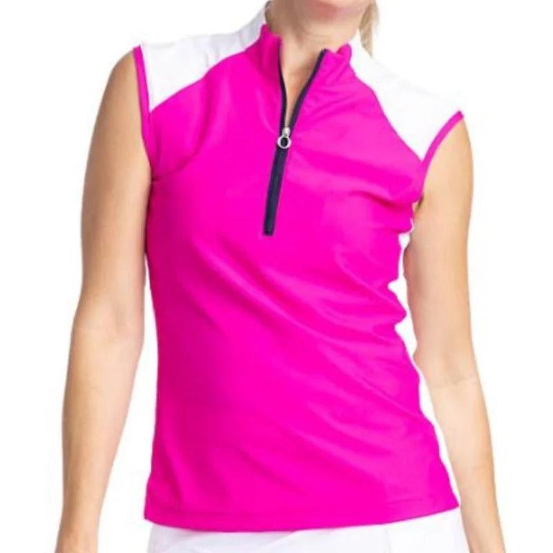 Kinona Cap to Tap S/L Top - Pink Stylish Women's Tropical 