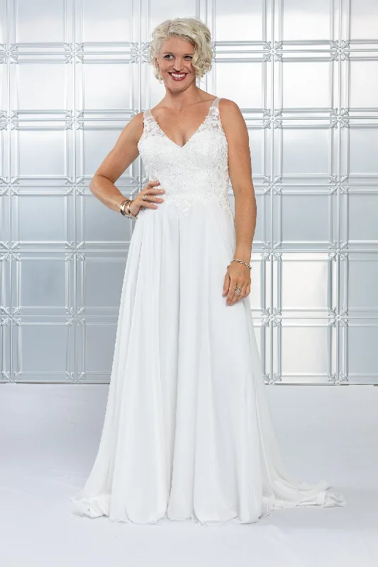 Online Wedding Dress #B1245 Sleek Women's 