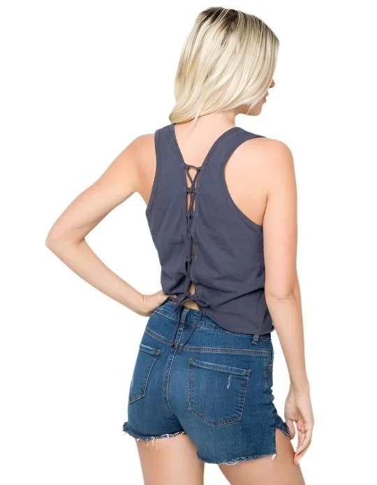 Kathmandu Criss Cross Lace Back Top KT1286 Gym