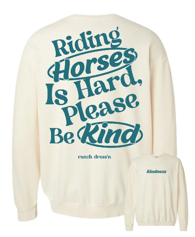 KINDNESS | CREWNECK Polished Women's Silk