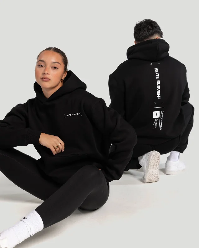 Capital Hoodie - Black Sleek Women's 