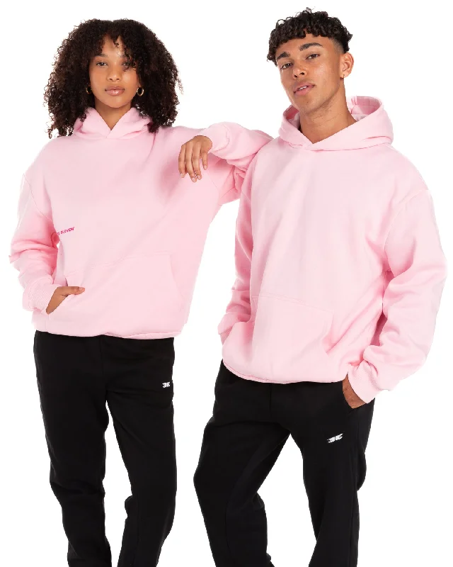Offset Hoodie - Pink Contemporary 