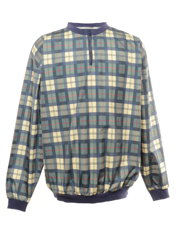 Checked Jacket - L - Marketplace Refined Women's Hand - crafted