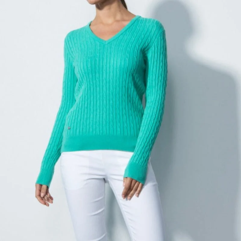 Daily Sports Madelene Sweater - Sea Green Traditional Women's 