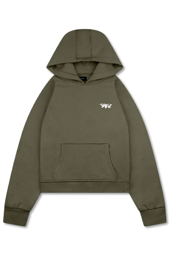 BASIC HOODIE OLIVE Country