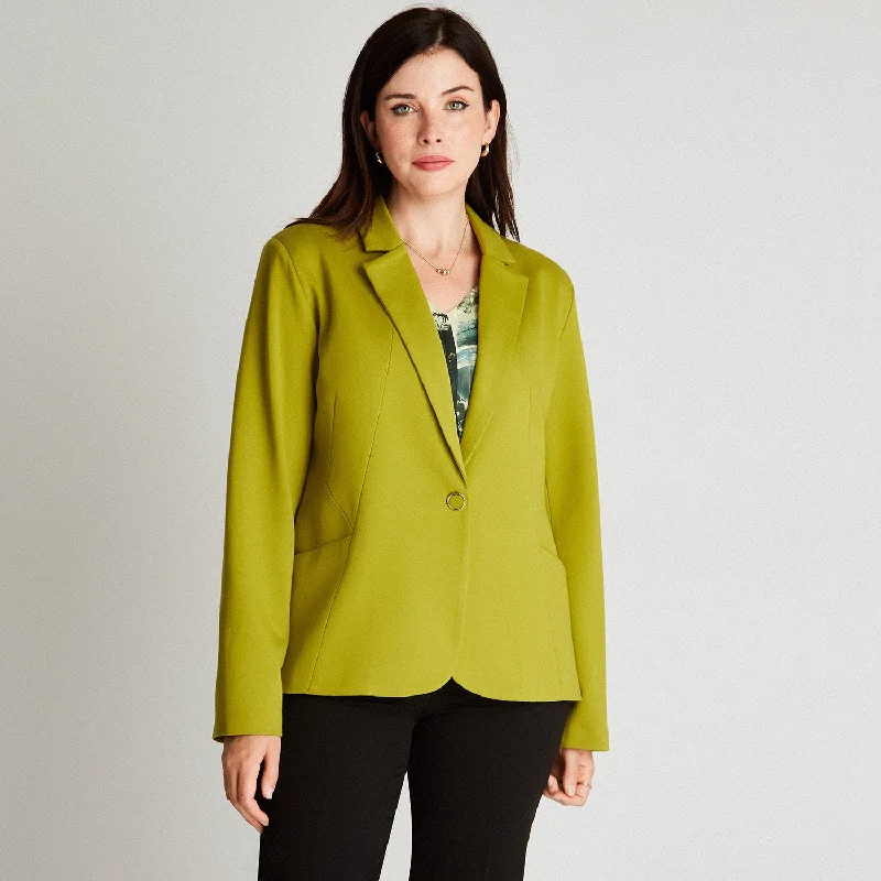 Blazer Manga Larga Verde Pistacho British Gentlewoman Style