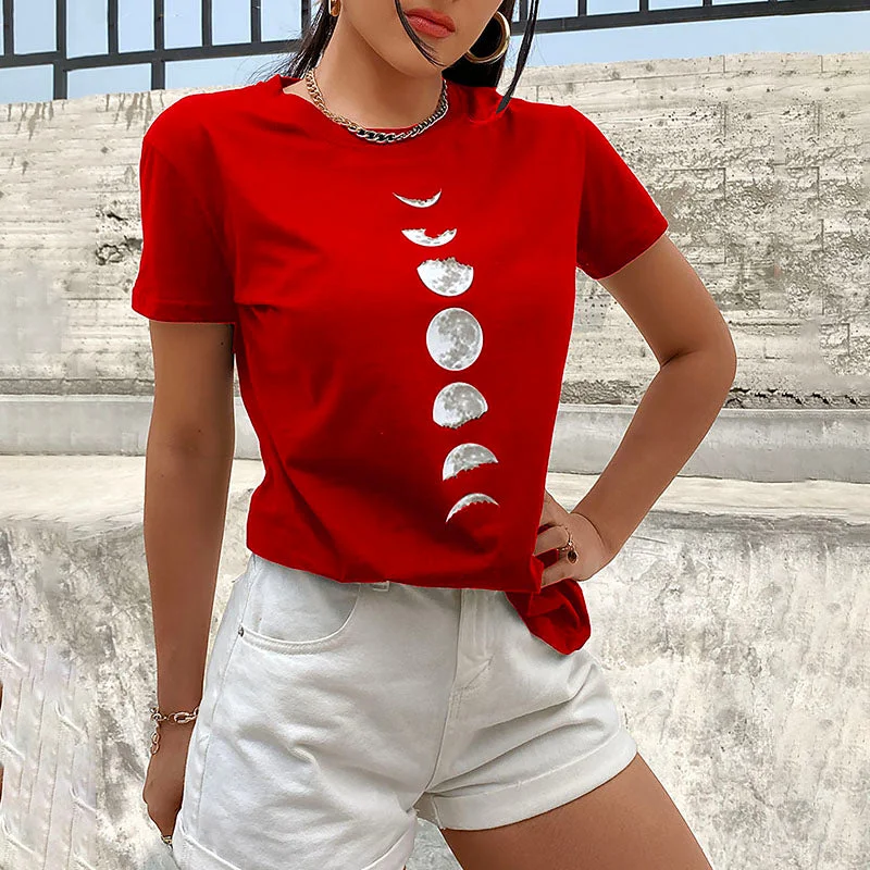 Julia Fashion - Summer Women Fashion Casual Tshirts Bold Women's Statement