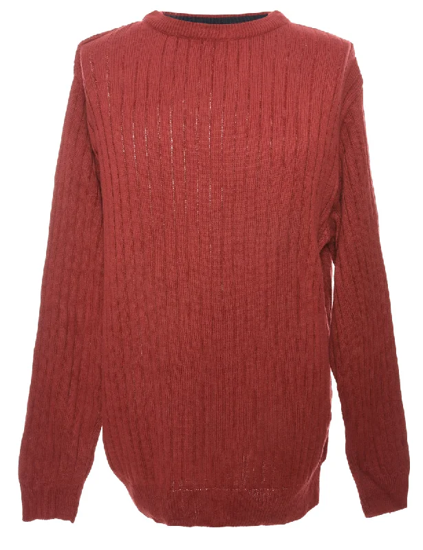 Chaps Maroon Jumper - S Elegant Women's Formal 