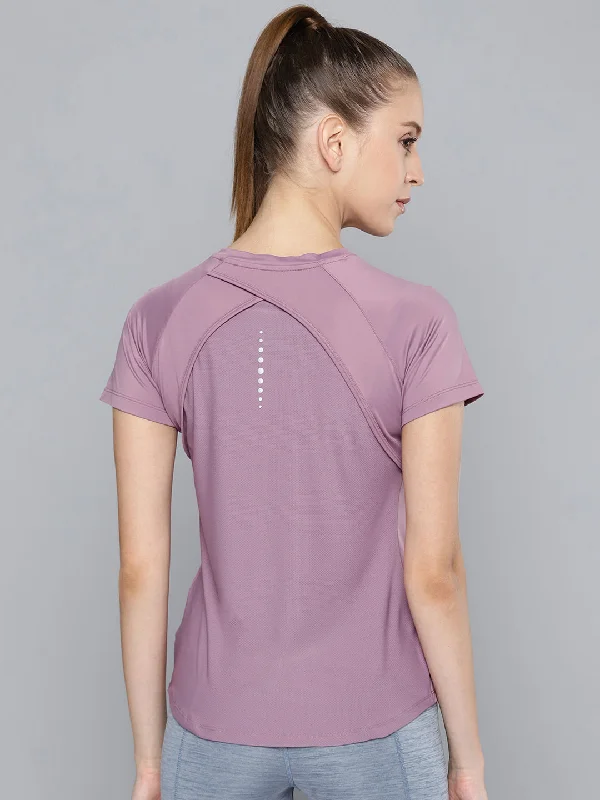 Women's Slim Fit Lavender T-shirt Luxurious Women's High -  end