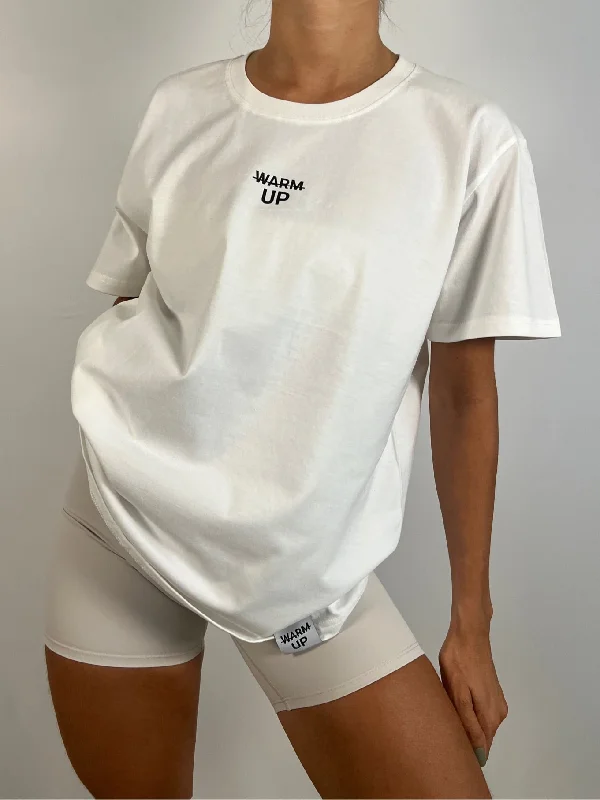Essential White Oversized t-shirt Cashmere