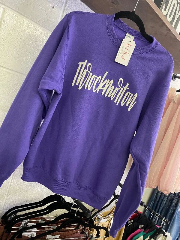 Throckmorton Puff Sweatshirt Sporty Women's Athleisure 