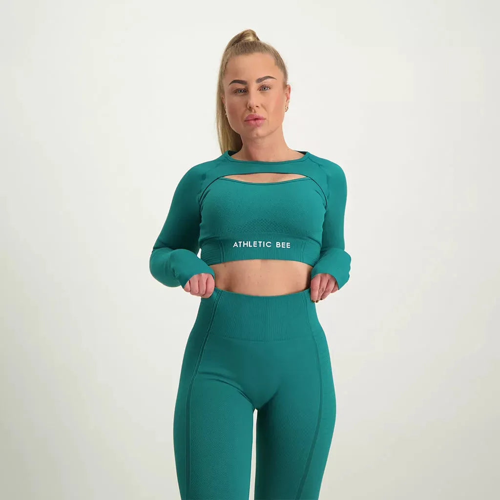 Balance - Top Long Sleeve Green Scandinavian
