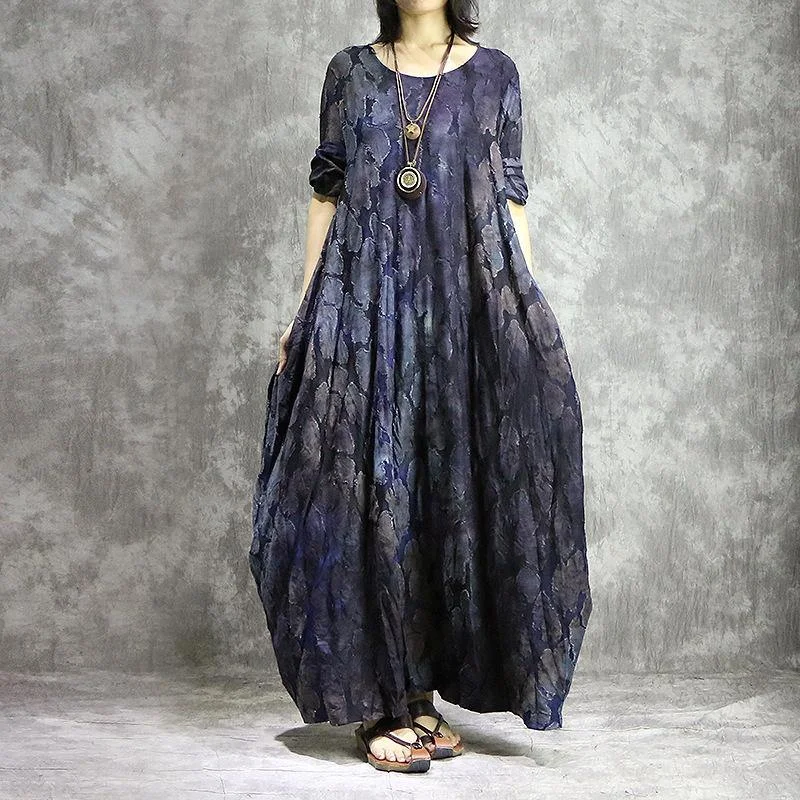 Classy long sleeve cotton clothes Shape blue Dress summer Tough Women's Military - inspired Classy long sleeve cotton clothes Shape blue Dress summer Tough Women's Military - inspired