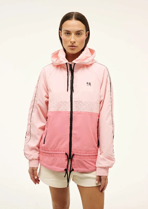 MAN DOWN JACKET IN PINK LEMONADE Sophisticated Women's 