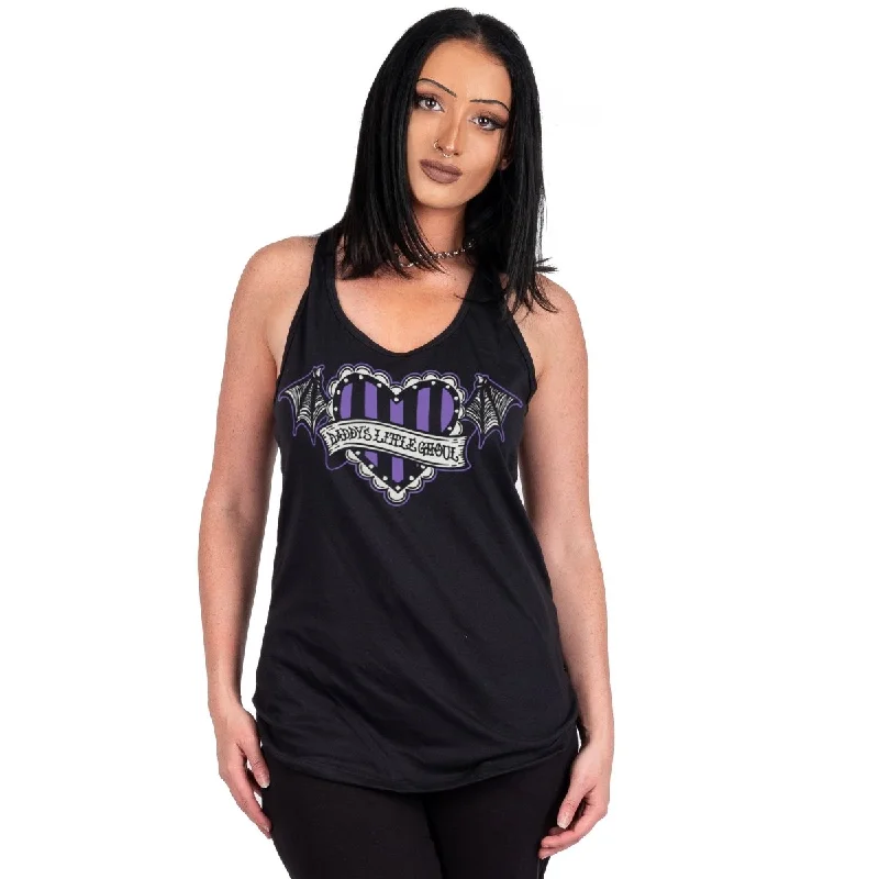 Daddy's Little Ghoul Racerback Tank Top Australian Beach
