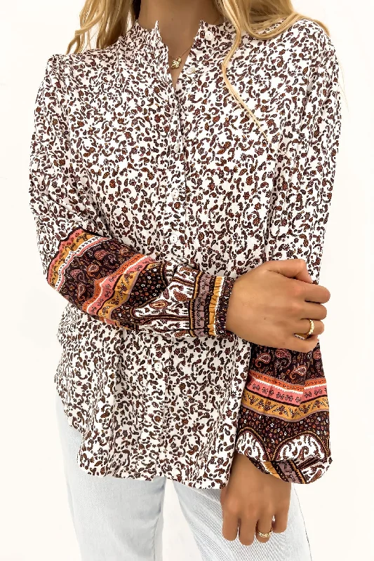 Honey Floral Shirt Print Australian Beach