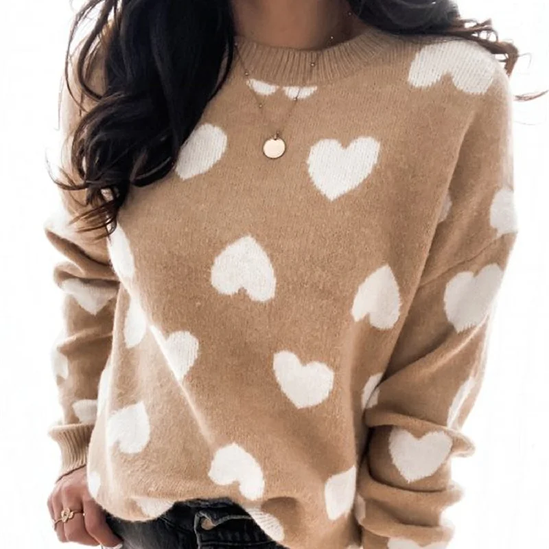 Love Valentine Day Sweater Wholesale Women Contemporary 