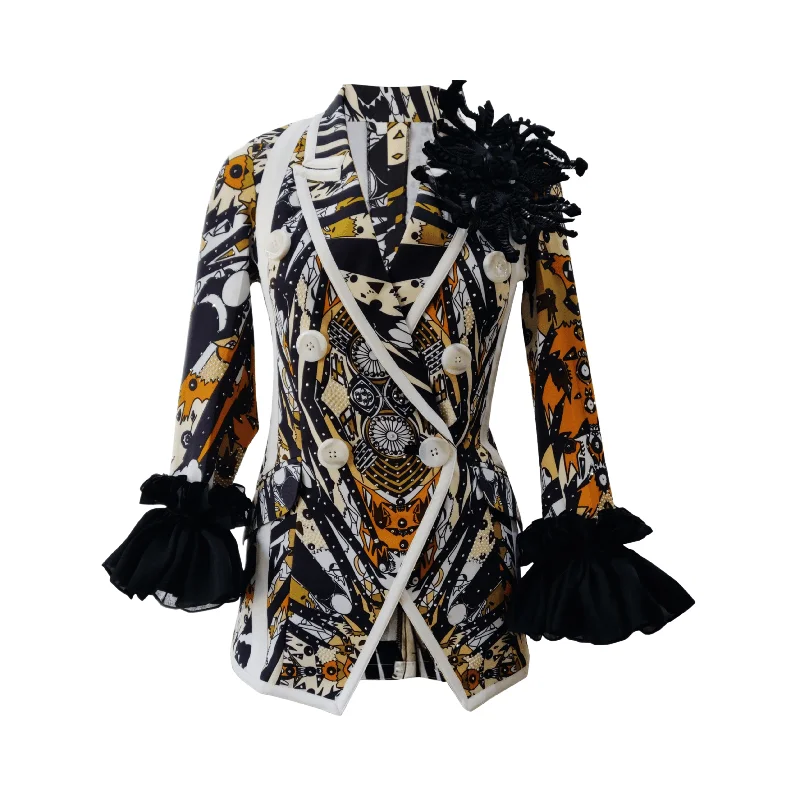 Sagrada Familia Blazer Monochromatic All - in - one