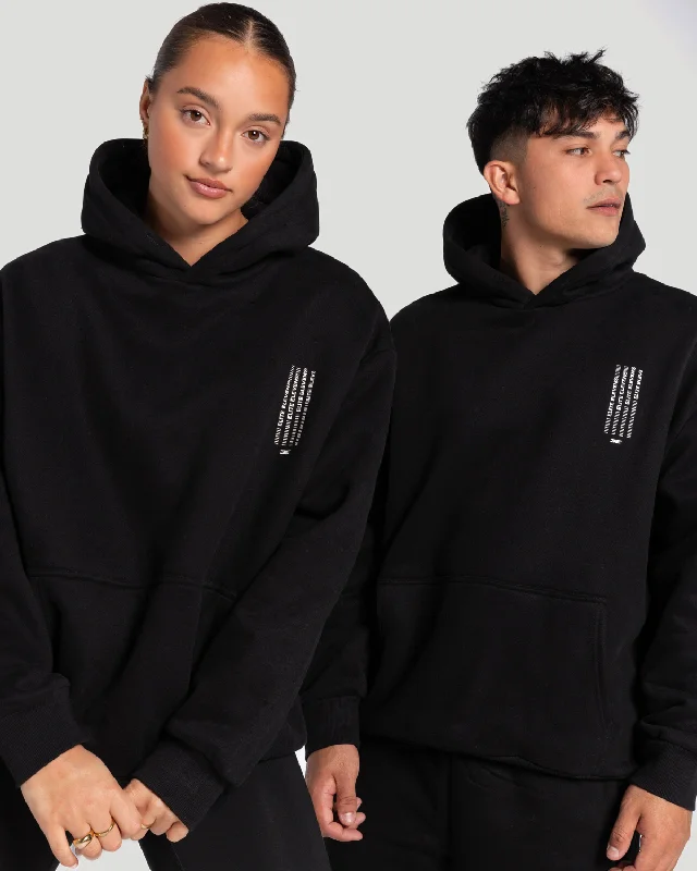 Waterfall Hoodie - Black Dapper Women's 1920S