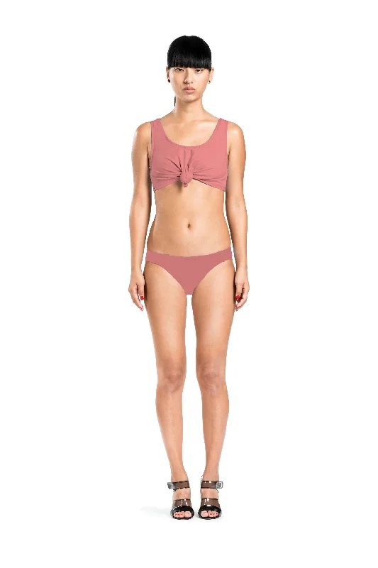 KNOT TOP - BLUSH Minimalist Women's Casual