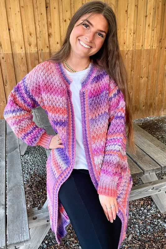 Noella - Gio Cardigan - Bright Mix Unique Women's Upcycled