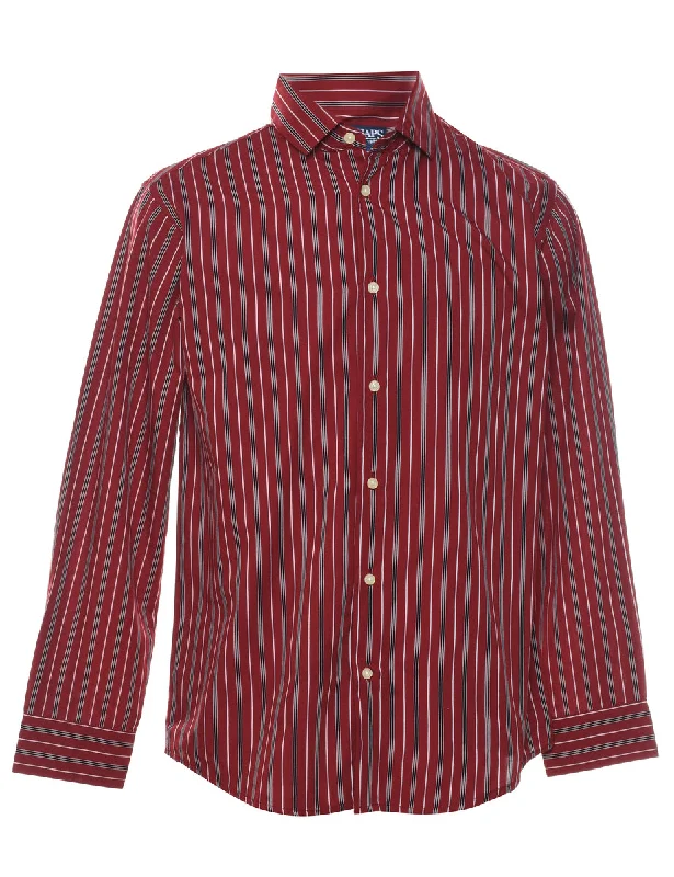 Chaps Striped Shirt - M Feminine Women's Style 