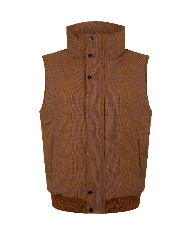 WOOL CHECK VEST Artistic Women's Avant - 