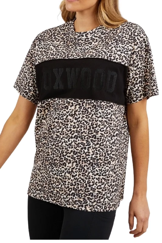CIRCUIT LEOPARD TEE - 5532117 Sporty Women's Tennis