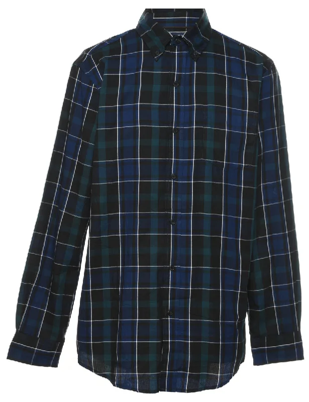 Chaps Checked Shirt - M Confident Women's High - fashion