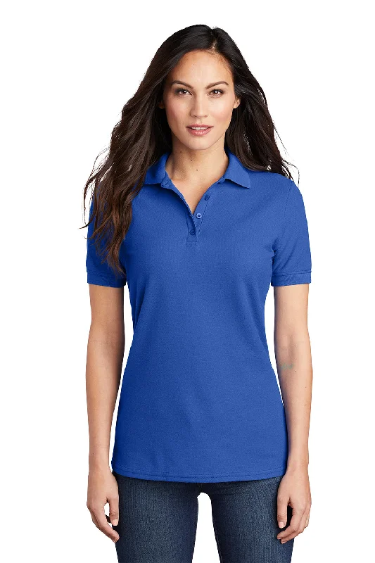 Port & Company Womens Core Stain Resistant Short Sleeve Polo Shirt - Royal Blue Dynamic Women's High - energy Port & Company Womens Core Stain Resistant Short Sleeve Polo Shirt - Royal Blue Dynamic Women's High - energy