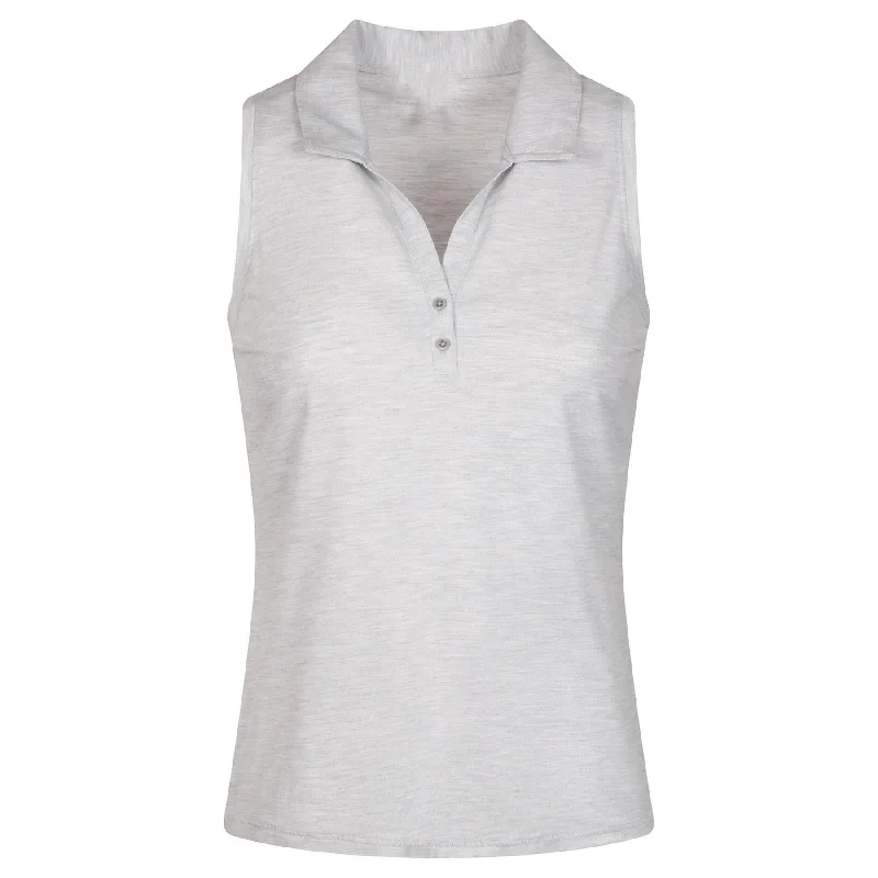 Womens Featherweight Active Polo Heather Light Grey - 2025 Bohemian Women's Free