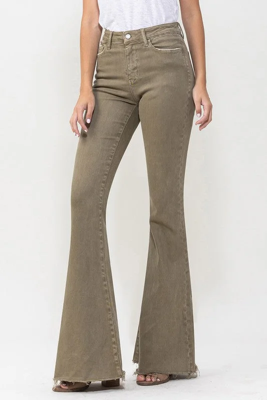 High Rise Super Flare Sleek Women's 