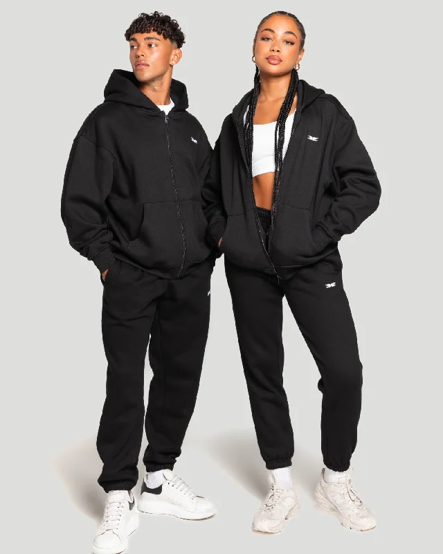 Classic Zip Through - Black Women