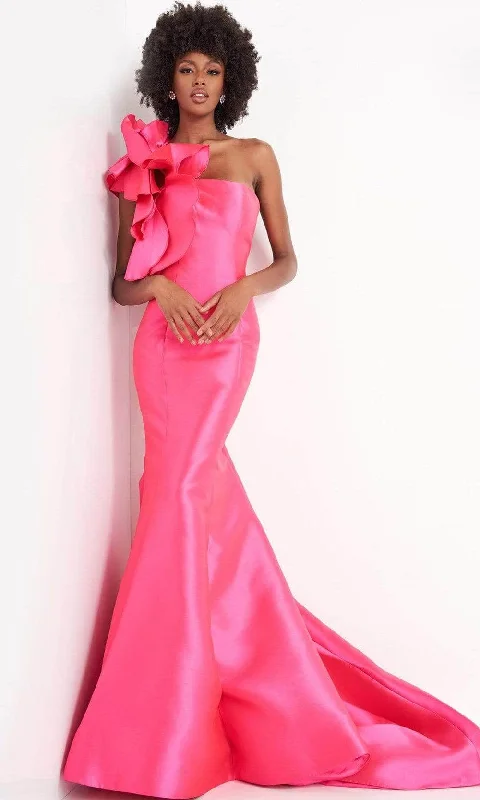 JVN by Jovani - Asymmetric Mermaid Prom Gown JVN00650SC Rugged Women's Outdoor 