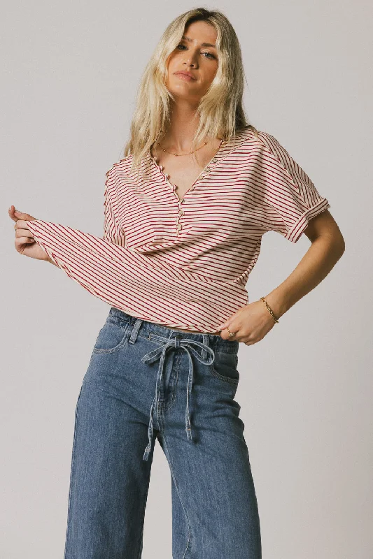 Suzan Striped Top Feminine Women's Soft 