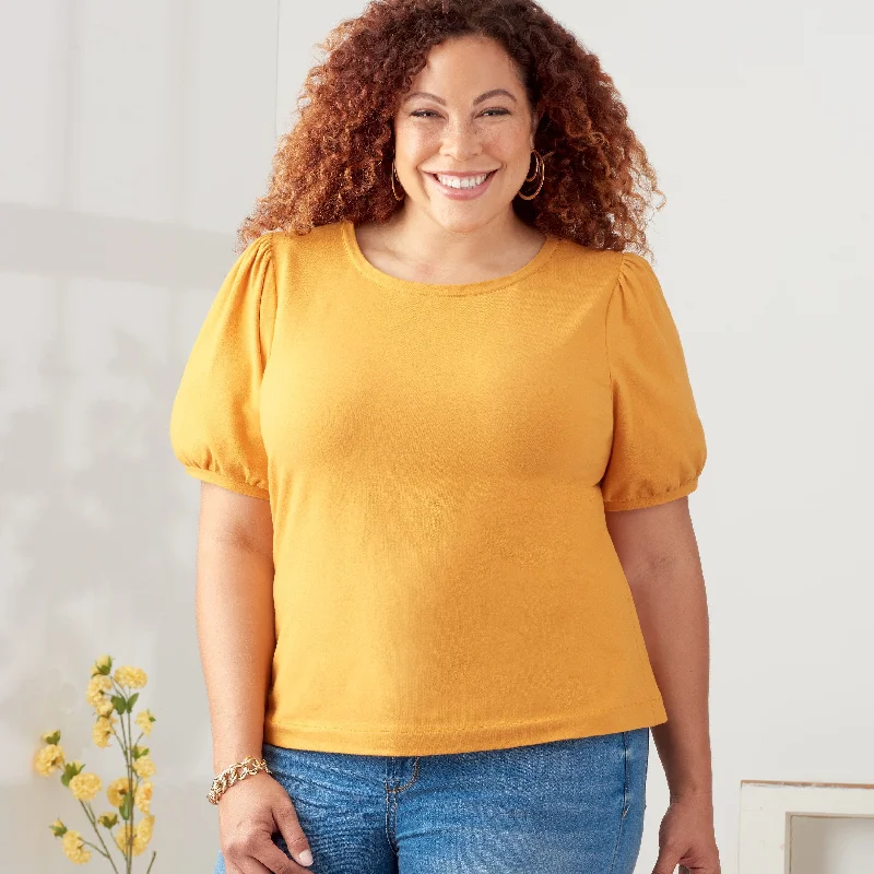 Simplicity Sewing Pattern 9273 Knit Tops With Scoop Neck Scandinavian