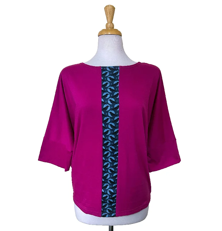 Batwing Top - Ravens - Pink Confident Women's High - fashion